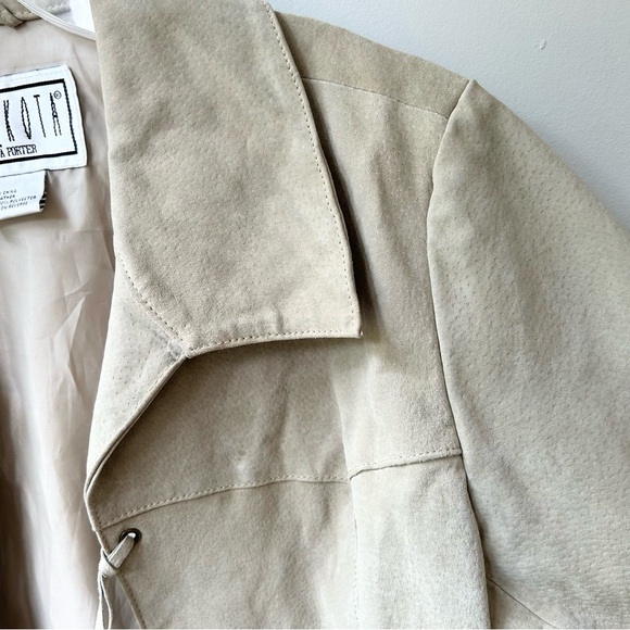 Vintage BB Dakota fringed cropped women’s genuine suede jacket - Picture 5 of 10